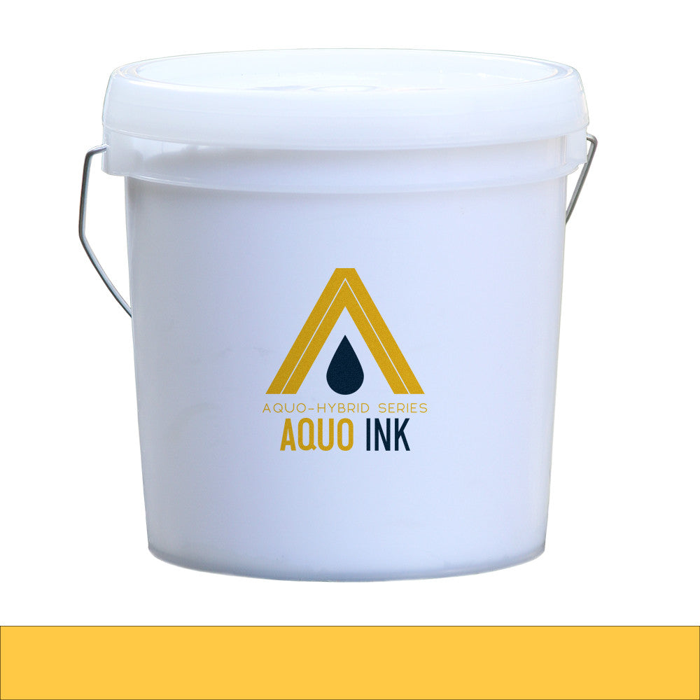 Aquo-Hybrid Golden Yellow water-based screen printing ink